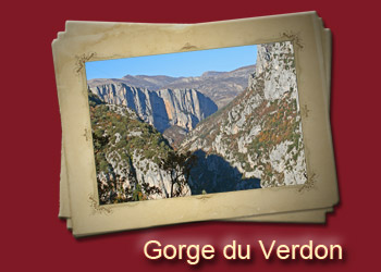 Gorge du Verdon Bilder, Gorge du Verdon Photos, die Provence in Fotos