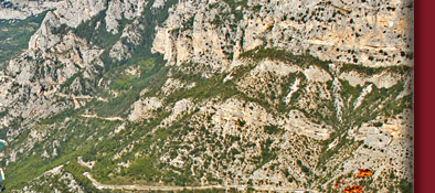 Gorge du Verdon, Grand Canyon du Verdon in Südfrankreich am Mittelmeer, Bild 4 von 6
