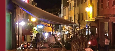 Sainte-Maxime Altstadt, am Abend spazieren durch Sainte-Maxime, Bild 3 von 6